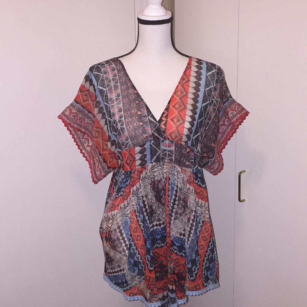 BSBjeans colorful boho tunic